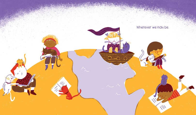 Aper&ccedil;u du contenu_Cats Love Books, Too