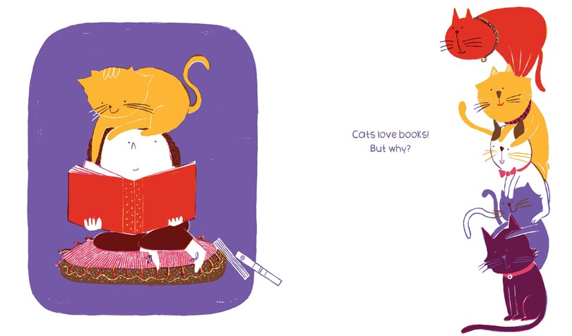 Aper&ccedil;u du contenu 4_Cats Love Books, Too