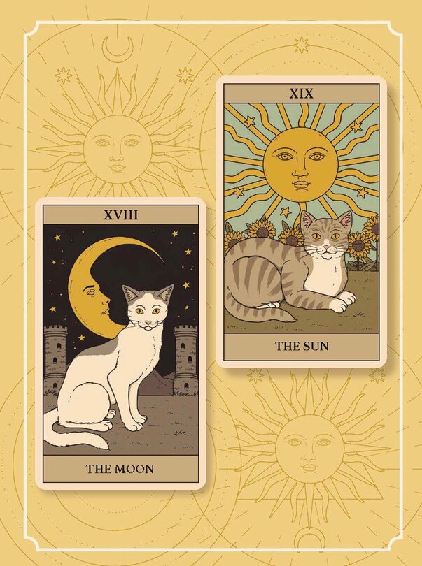 Cat Ruling Earth Cats Rule The Earth Tarot: 78-card Deck And Guidebook For The Feline ...