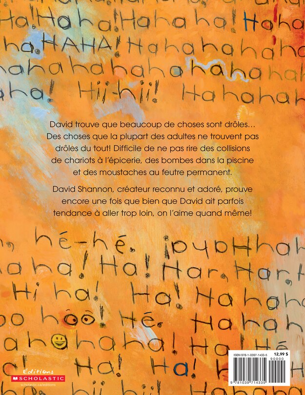 Couverture arri&egrave;re_Ce n&rsquo;est pas dr&ocirc;le, David!