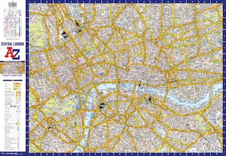 Aperçu du contenu_Central London A-Z Pocket Street Map