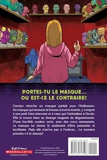 Back cover_Chair de poule : La bande dessinée : N˚ 1 - Le masque hanté