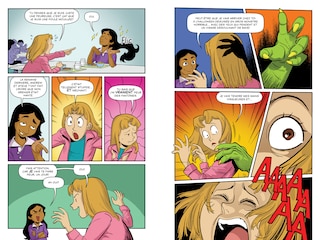 Sample content_Chair de poule : La bande dessinée : N˚ 1 - Le masque hanté
