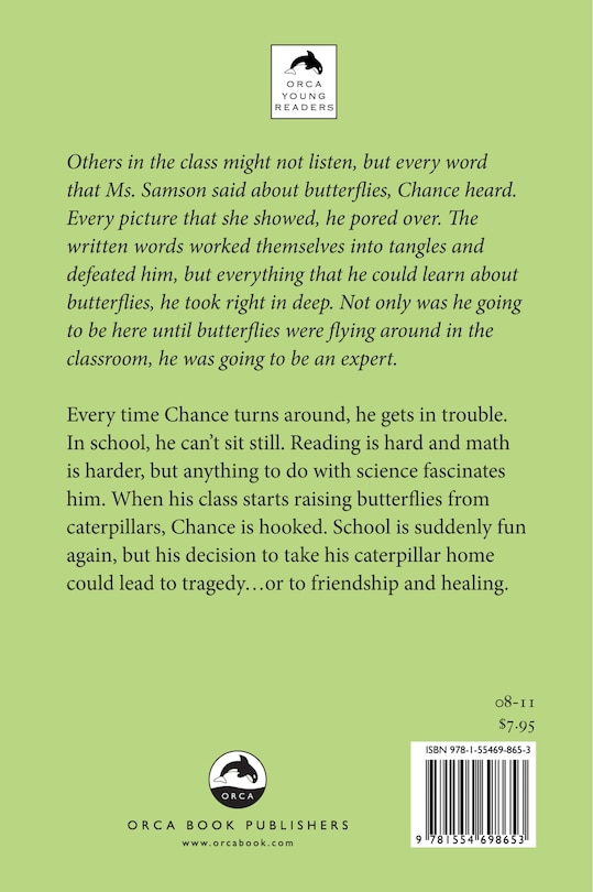 Back cover_Chance and the Butterfly