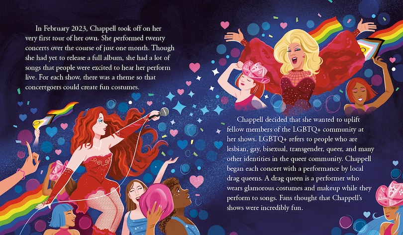 Aper&ccedil;u du contenu_Chappell Roan: A Who HQ Illustrated Biography