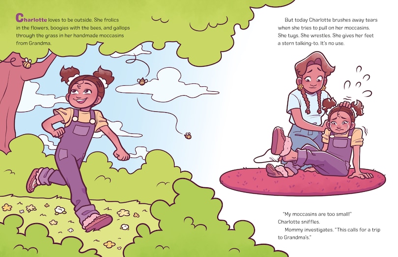 Sample content 3_Charlotte's New Moccasins