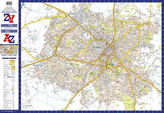 Sample content_Cheltenham A-Z Pocket Street Map: Accurate street map for easy navigation