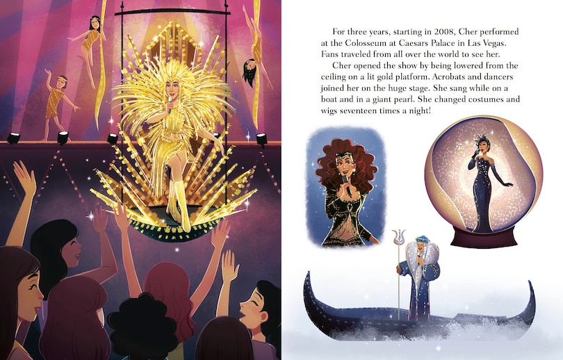Aperçu du contenu_Cher: A Little Golden Book Biography