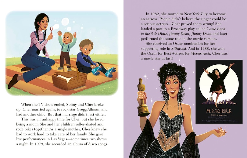 Aperçu du contenu 2_Cher: A Little Golden Book Biography