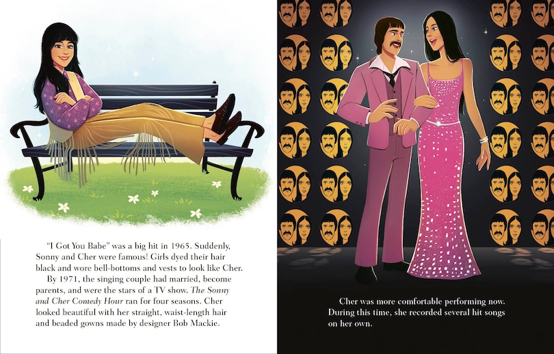 Aperçu du contenu 3_Cher: A Little Golden Book Biography