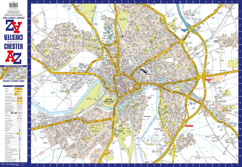 Aperçu du contenu 2_Chester A-Z Pocket Street Map