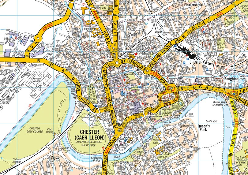 Aperçu du contenu 3_Chester A-Z Pocket Street Map