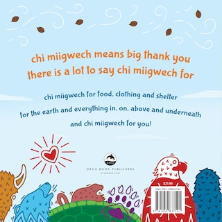 Couverture arri&egrave;re_chi miigwech, big thank you