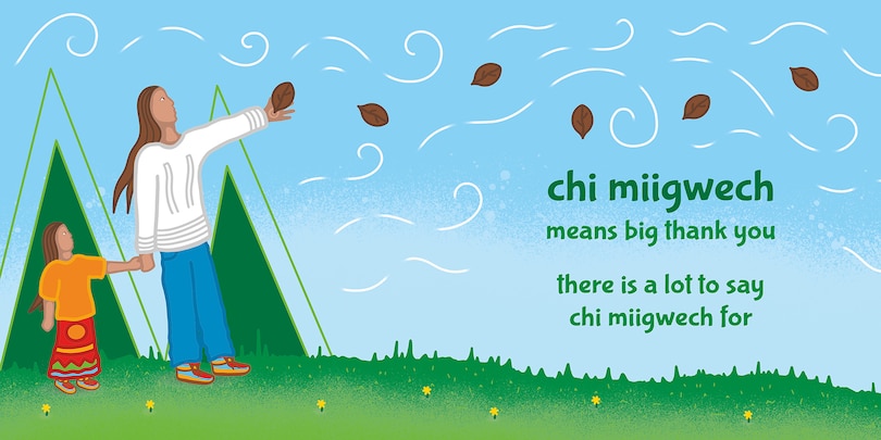 Aper&ccedil;u du contenu_chi miigwech, big thank you