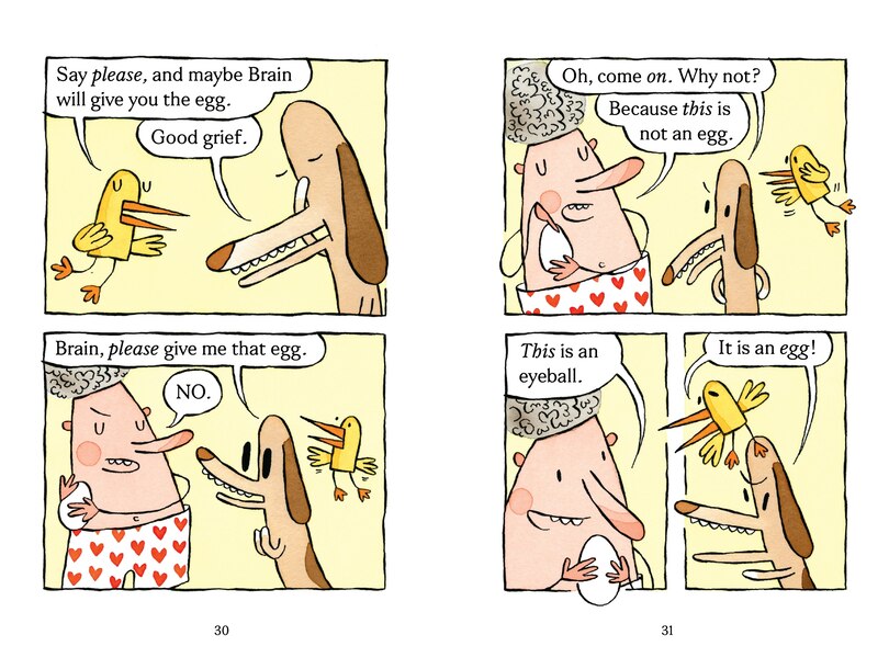 Sample content 2_Chick and Brain: Egg or Eyeball?