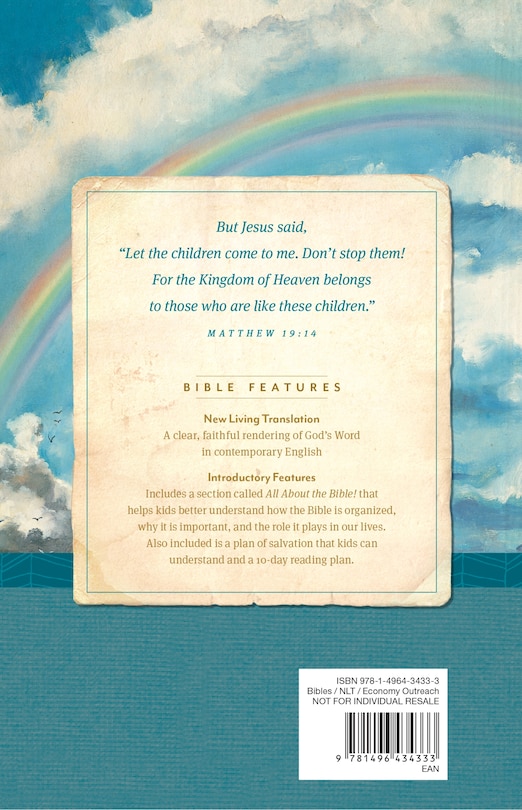 Couverture arrière_Children’s Holy Bible, Economy Outreach Edition, NLT (Softcover)