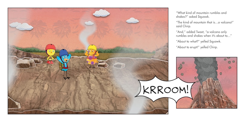 Aper&ccedil;u du contenu 2_Chirp: Volcano Escape