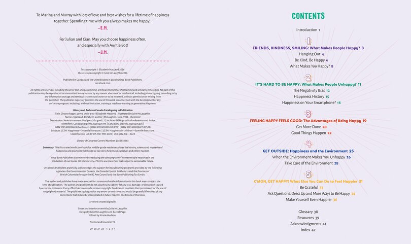 Table des mati&egrave;res_Choose Happy
