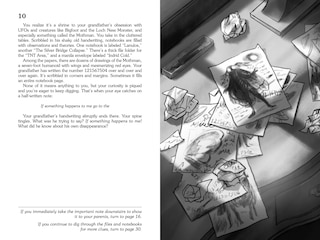 Aperçu du contenu 3_Choose Your Own Adventure Cryptid Chronicles: Mothman