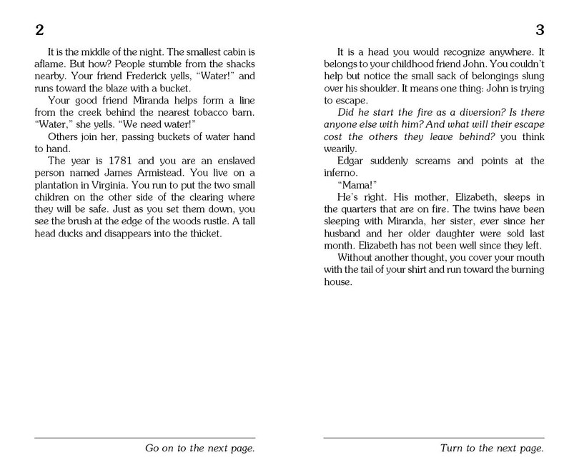 Sample content 4_Choose Your Own Adventure Spies: James Armistead Lafayette