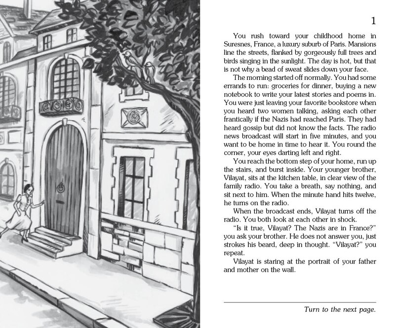 Sample content 2_Choose Your Own Adventure Spies: Noor Inayat Khan
