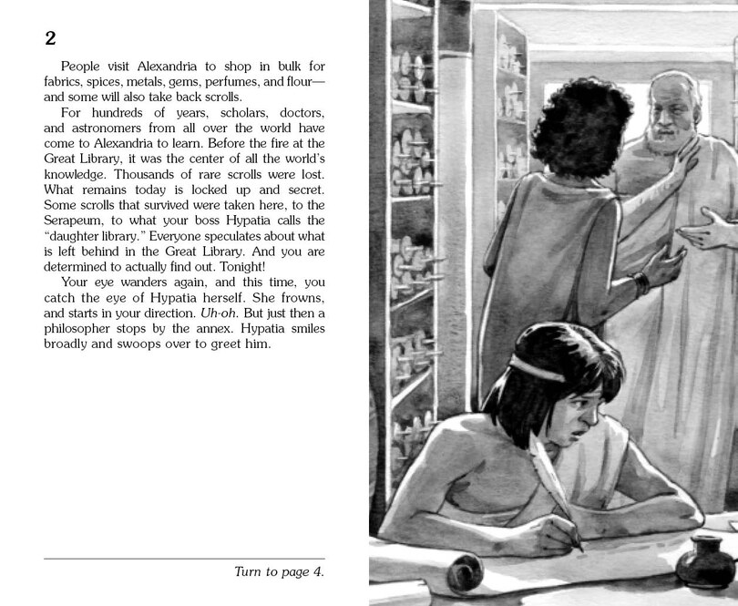 Sample content 5_Choose Your Own Adventure Spies: Spy for Cleopatra