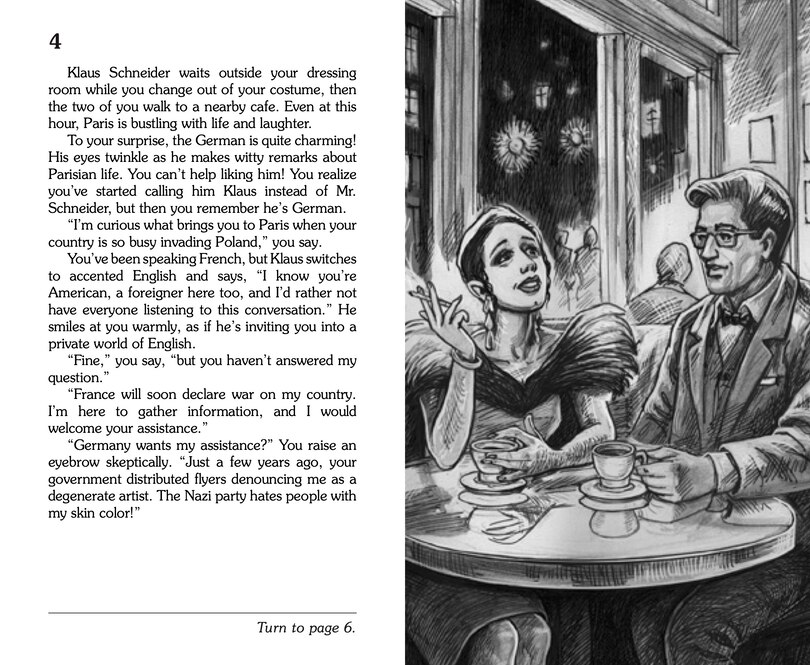 Sample content 3_Choose Your Own Adventure Spies: Josephine Baker
