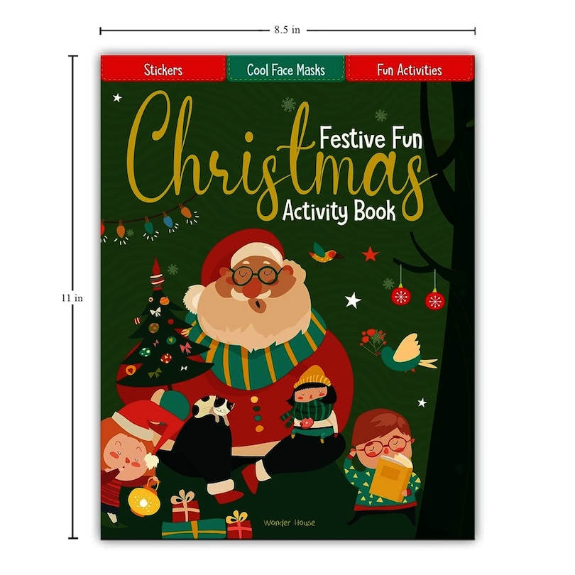Aper&ccedil;u du contenu 4_Christmas Activity Book For Children - Festive Fun