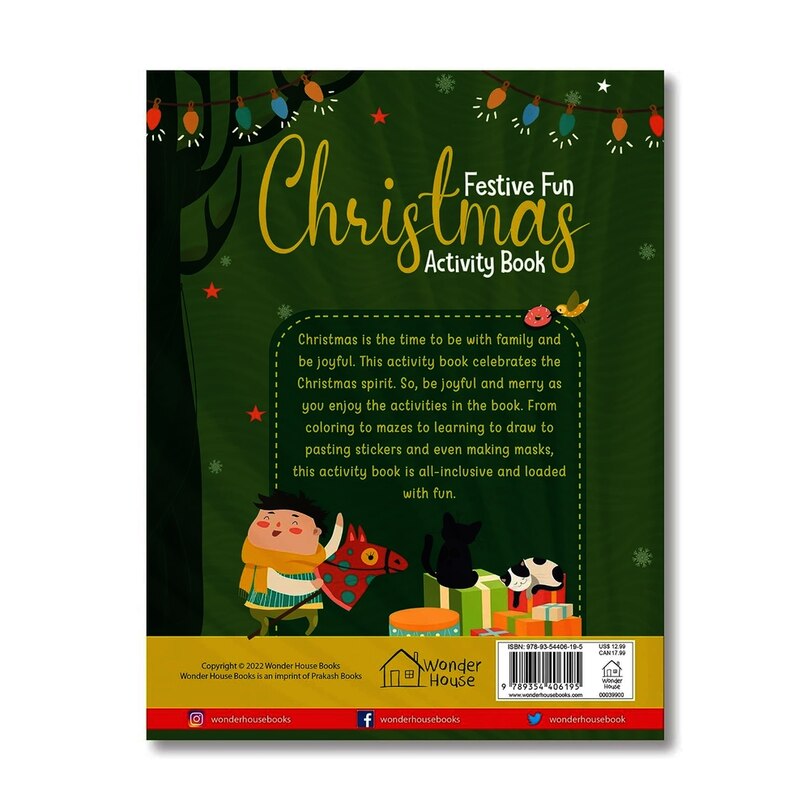 Aper&ccedil;u du contenu 5_Christmas Activity Book For Children - Festive Fun