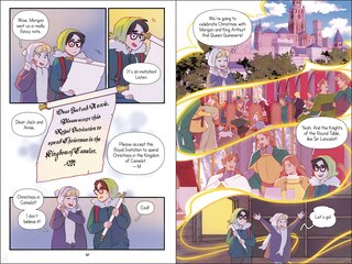 Sample content 3_Christmas in Camelot Graphic Novel