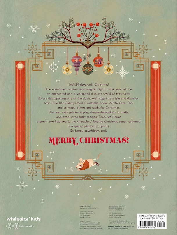 Back cover_Christmas Is Coming in the Fairy Tale World
