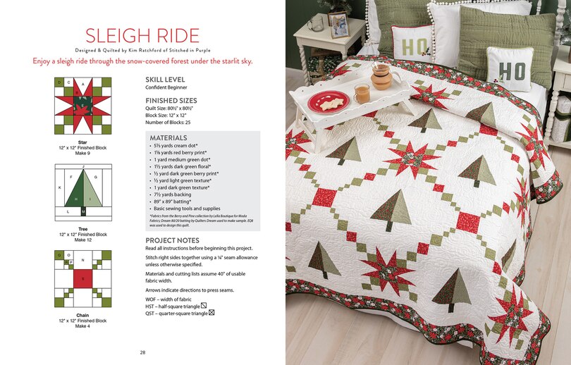 Sample content 2_Christmas Quilting: Festive Stitches