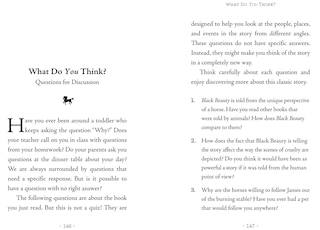 Sample content 5_Classic Starts®: Black Beauty