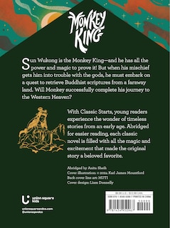 Back cover_Classic Starts&reg;: Monkey King