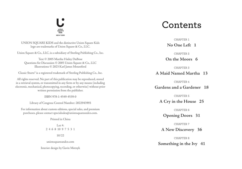 Sample content_Classic Starts®: The Secret Garden