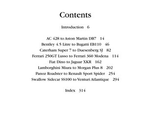 Sample content_Classic Supercars