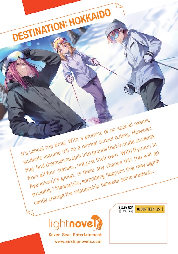 Back cover_Classroom of the Elite: Year 2 (Light Novel) Vol. 8