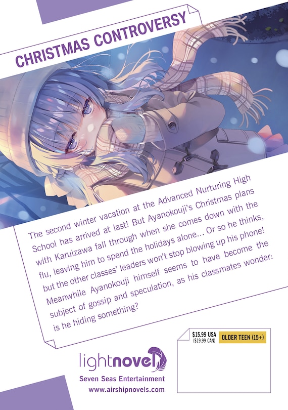 Back cover_Classroom of the Elite: Year 2 (Light Novel) Vol. 9.5