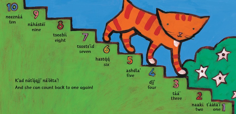 Aper&ccedil;u du contenu_Cleo's Numbers (Bilingual Navajo & English)