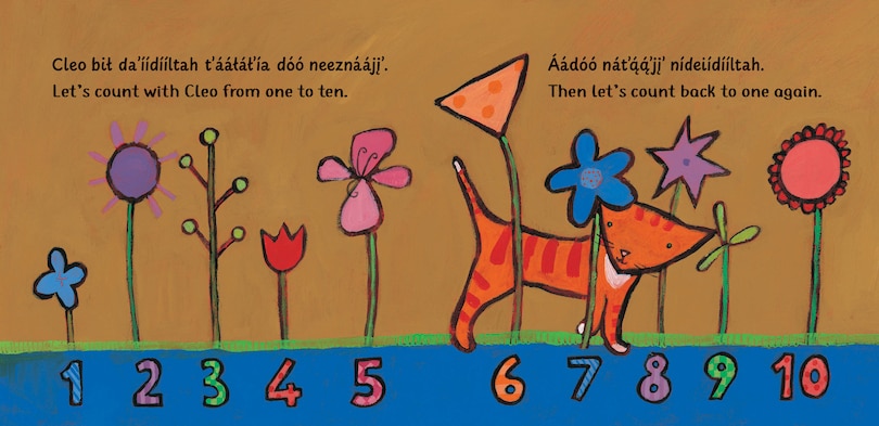 Aper&ccedil;u du contenu 4_Cleo's Numbers (Bilingual Navajo & English)