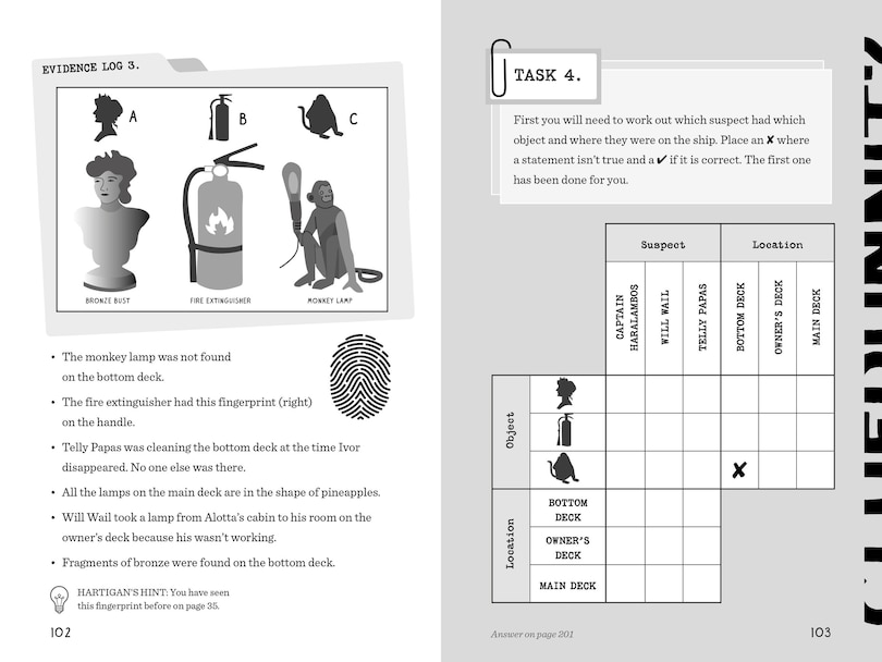 Aperçu du contenu_Cluedle: The Case of the Golden Pomegranate (Book 2)