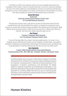 Back cover_Coaching Better Every Season