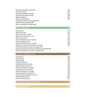 Sample content 2_Cocina antiinflamatoria: M&aacute;s de 100 recetas para sanar / Anti-Inflammatory Cooking: More Than 100 Recipes for Healing