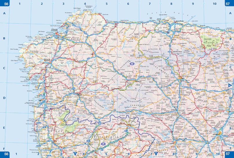 Sample content 2_Collins 2026 Big Road Atlas Europe