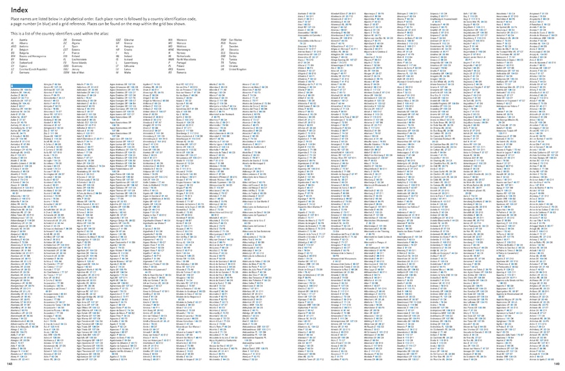 Sample content 4_Collins 2026 Big Road Atlas Europe