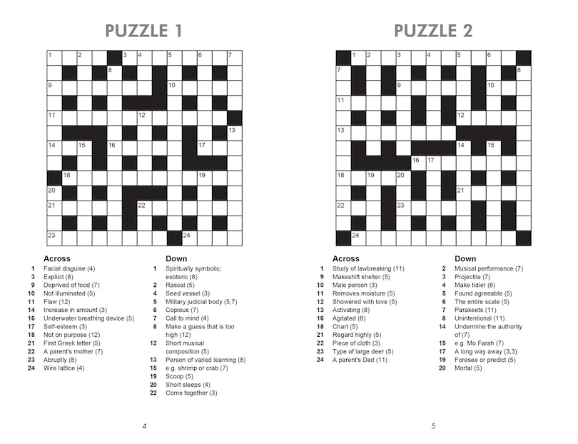 Aperçu du contenu_Collins Bumper Book of Crosswords book 2