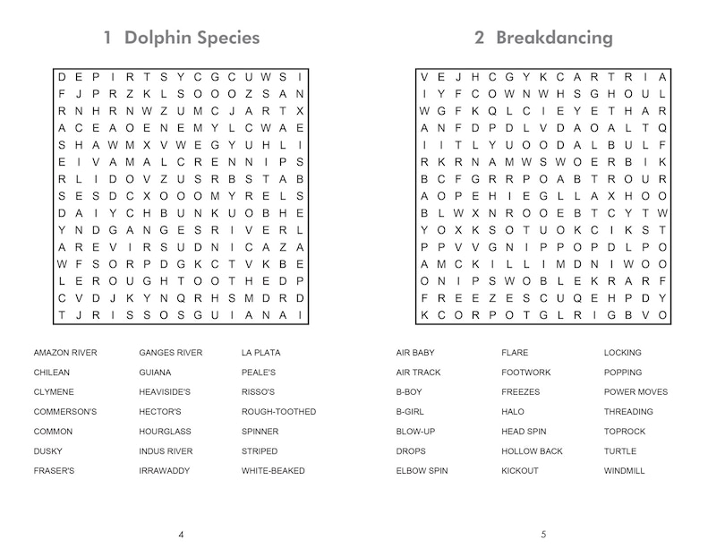 Aperçu du contenu_Collins Bumper Book of Wordsearch book 2