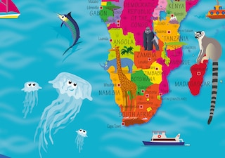 Sample content 2_Collins Children&rsquo;s World Wall Map