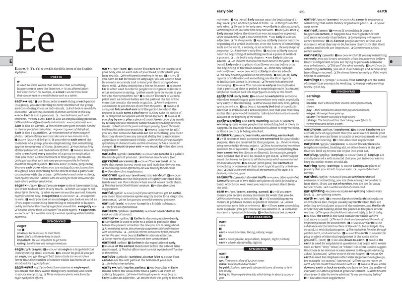 Aper&ccedil;u du contenu 3_Collins COBUILD Advanced American English Dictionary