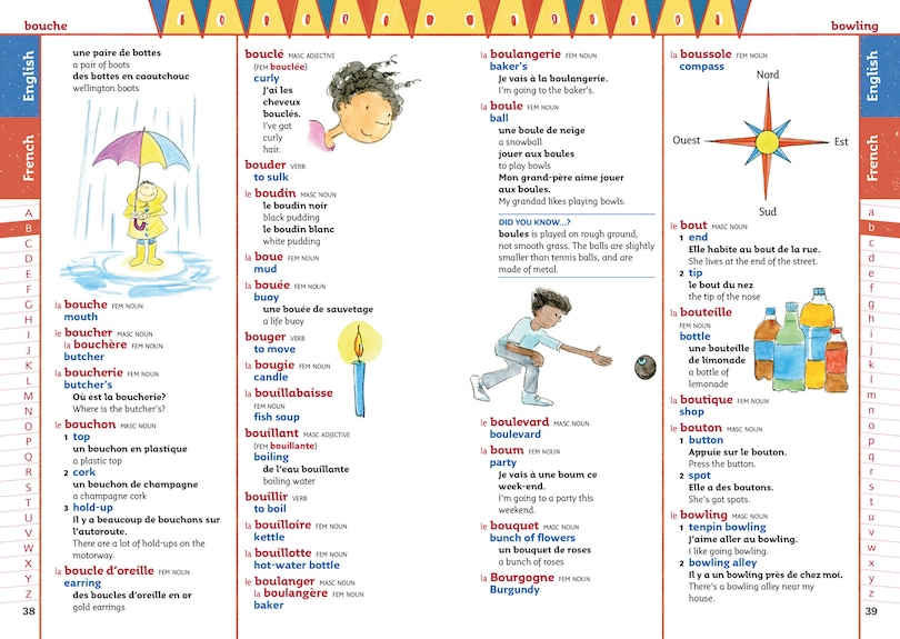 Aperçu du contenu_Collins First Time French Dictionary